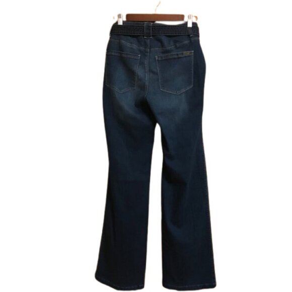 White House Black Market Women's Extra High Rise Denim™ Utility Trouser Jeans - Picture 7 of 12